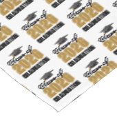 Chic Gold Class of 2026 Graduation Party テーブルクロス (アングル)