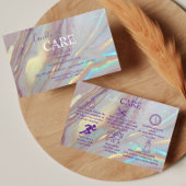 Chic Gold Marble Professional Candle Care 名刺