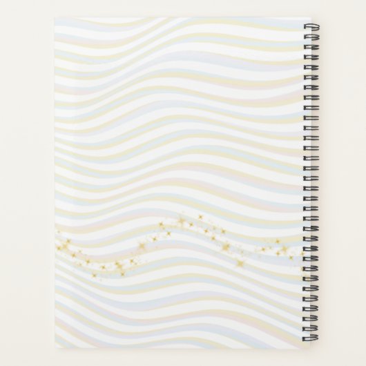 Chic Golden Appointment Book 2025 Monogram Planner プランナー手帳 (裏面)