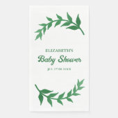 Chic Greenery Baby Shower (正面)