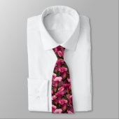 Chic Groomsmen Gift Calla Lilies Floral ネクタイ (タイ)