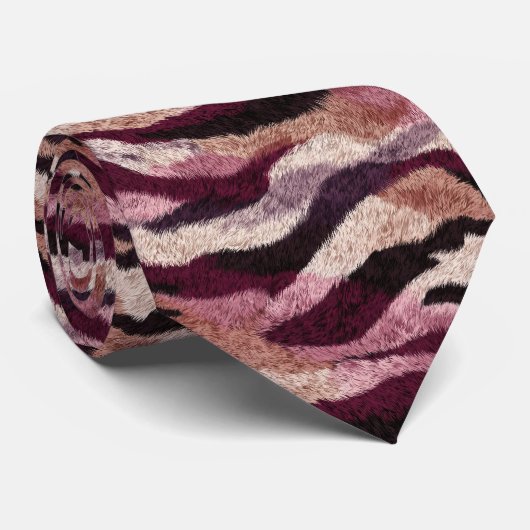 Chic Groomsmen Tiger ネクタイ (ロール)