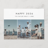 Chic Happy 2025年新年レビュー3写真 シーズンポストカード (正面)