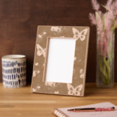 Chic Hearts & Butterflies レーザー彫刻フレーム (左)