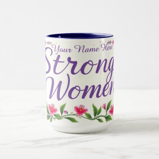 Chic IWD 2026 Strong Women Leadership Custom マグカップ (中央)