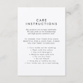 Chic Kraft Business Productの指気に示 エンクロージャーカード (正面)