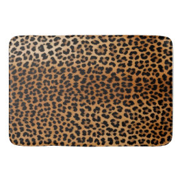Chic Leopard Print Bath Mat Glamoratti  バスマット