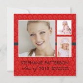 Chic Lifetime 3フォト卒業発表 招待状 (正面)