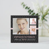 Chic Lifetime 3フォト卒業発表 招待状 (スタンド正面)