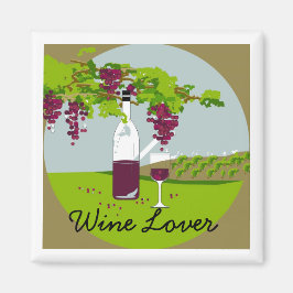 CHIC MAGNET_"Wine Lover"_VINEYARDテーマ マグネット