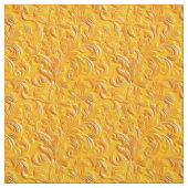 Chic marigold tooled leather ファブリック (見本)