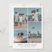 Chic Mele Kalikimaka年レビュー5写真Holida シーズンカード (正面)