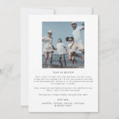 Chic Mele Kalikimaka年レビュー5写真Holida シーズンカード (裏面)