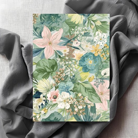 Chic Minimal Typography Monogram Wedding  招待状