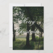 Chic Minimalist Christmas Card サンキューカード (裏面)