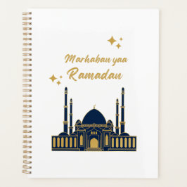 Chic Modern Minimal Ramadan Greeting プランナー手帳