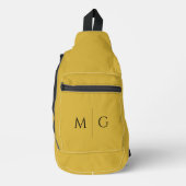 Chic Monogrammed Crossbody Shoulder Bag スリングバッグ (正面)