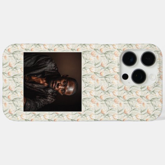 Chic Mothers Day Gift Tulip Flower Photo  Case-Mate iPhoneケース (裏面 (横))