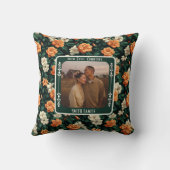 Chic Mr And Mrs Golden Anniversary  Throw Pillow  クッション (裏面)