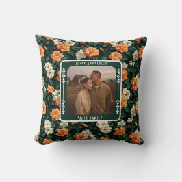 Chic Mr And Mrs Golden Anniversary  Throw Pillow  クッション