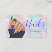 Chic Nail Salon Manicurist Artist Iridescent Opal 名刺 (正面)