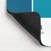 Chic Name Designer Business Paint Sample マウスパッド (コーナー)