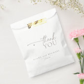 Chic Neutals 結婚's Thank YouアイボリーID1020 フェイバーバッグ (封をした状態)