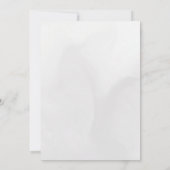 Chic Ornate Floral Gold & Cream Islamic Wedding 招待状 (裏面)