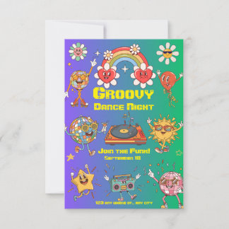 Chic Party Invitation – Stylish Celebration Event  サンキューカード