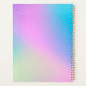 Chic Pastel Holographic Customize プランナー手帳 (裏面)
