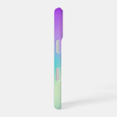 Chic Pastel Holographic Personalized Name iPhone 16ケース (右側面)