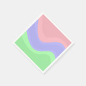 Chic Pastel Party スタンダードカクテルナプキン (角)