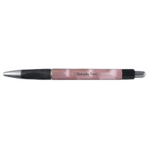 Chic Pink Geometric Pen – Stylish & Sleek