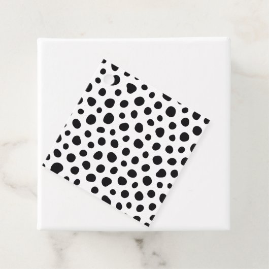 Chic Playful Energy Dalmatian Spot Pattern フェイバータグ (インサイチュ)