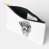 Chic Pouch with Young Retriever アクセサリーポーチ (見開き)