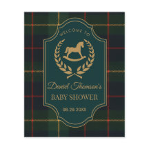 Chic Preppy Teddy Bear Baby Shower