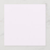 chic Purple balloons birthday invitation 招待状 (裏面)