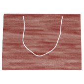 Chic Red Valentine's Day ラージペーパーバッグ (正面)