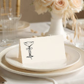 Chic Sand Champagne  プレイスカード