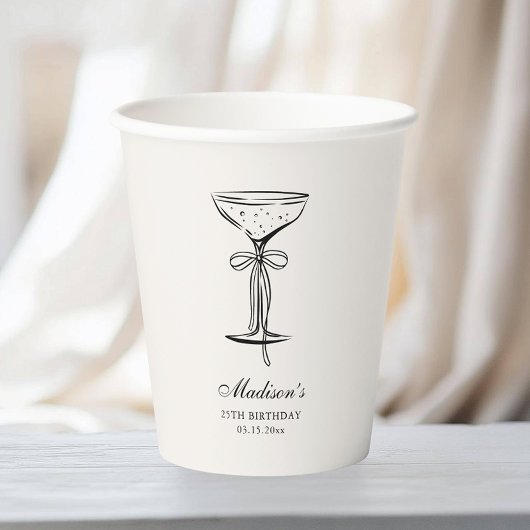 Chic Sand Champagne Party  紙コップ