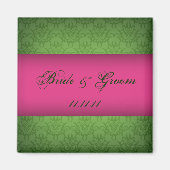 Chic Save the Date magnet マグネット (正面)