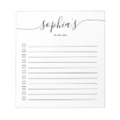 Chic Scriptメモ帳を一覧表示するには ノートパッド (正面)