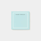 Chic Sea Green | Personalized ポストイット (正面)