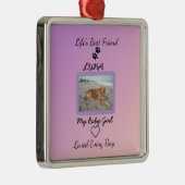 Chic Seasonal Companion Keepsake メタルオーナメント (右)