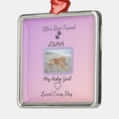 Chic Seasonal Companion Keepsake メタルオーナメント (左)