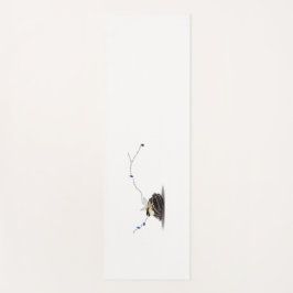 Chic stylish white coastal seashell beach ヨガマット