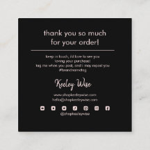 Chic Thankモダン Your Business赤面Pink