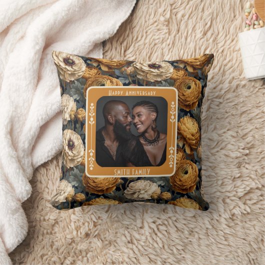 Chic True Love 15Th Anniversary Throw Pillow For W クッション (ブランケット)