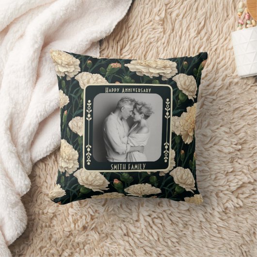 Chic True Love 25Th Anniversary Throw Pillow クッション (ブランケット)