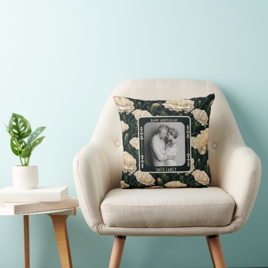 Chic True Love 25Th Anniversary Throw Pillow クッション (椅子)